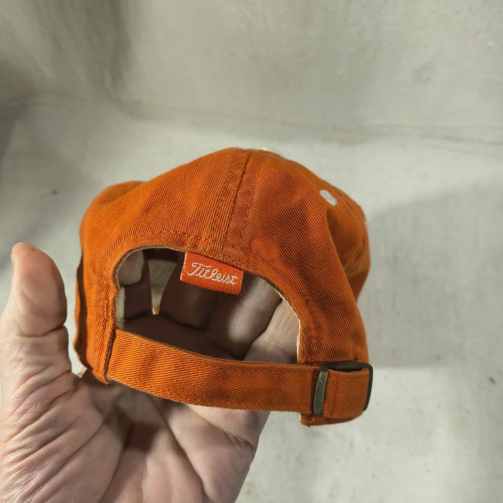Titleist Men's Adjustable Orange Cap By Titleist